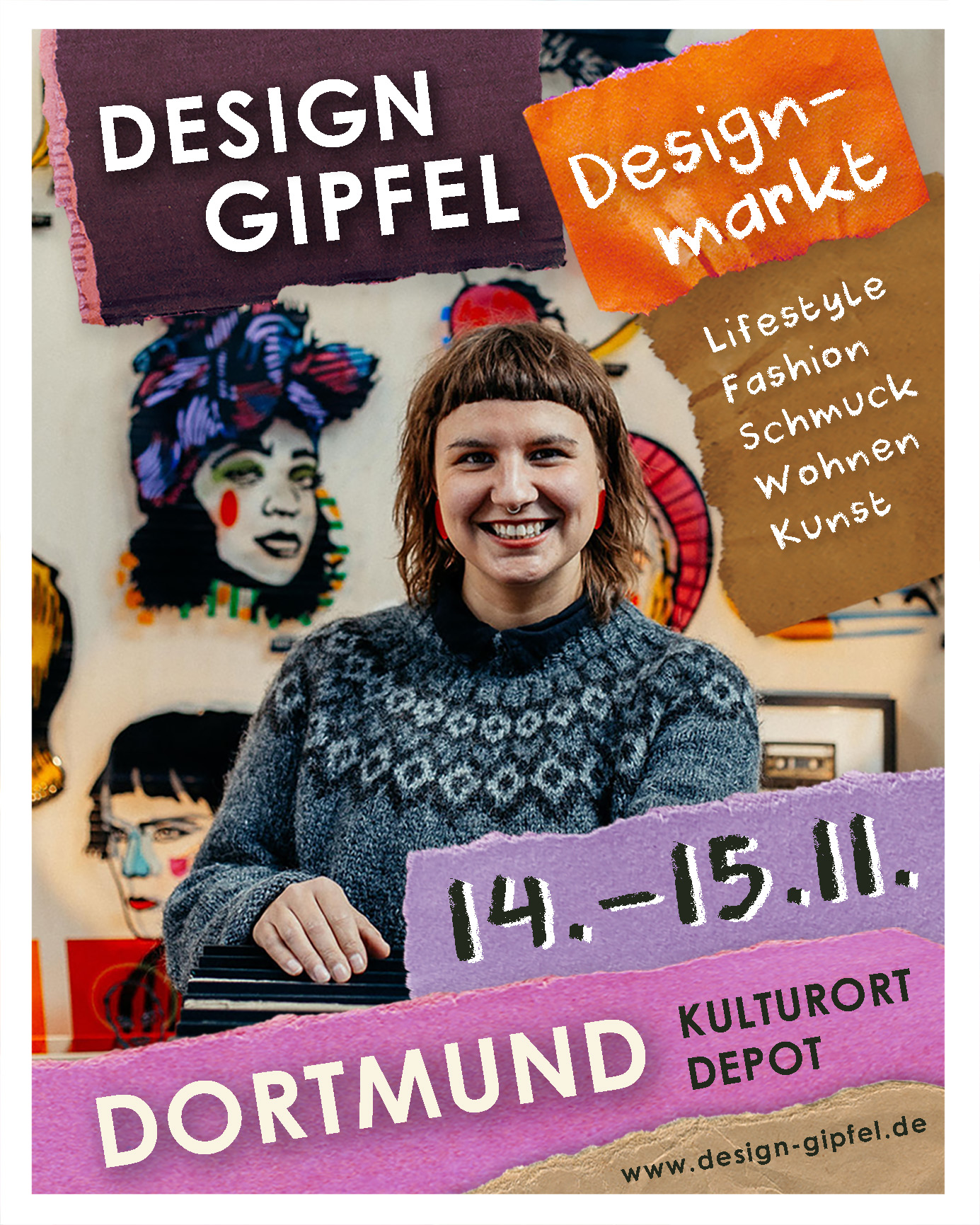 Design Gipfel Dortmund – Flyer 2026